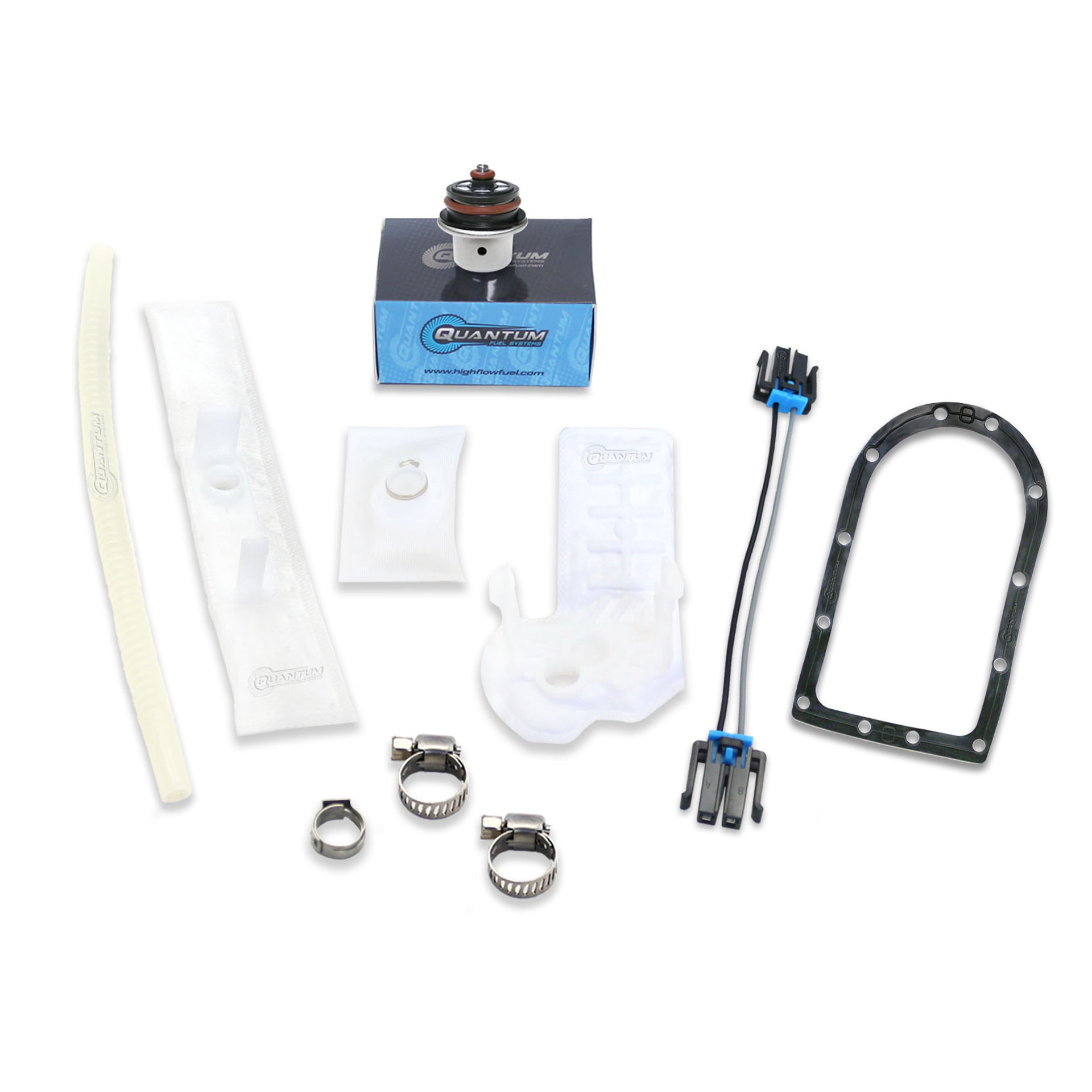 Quantum Fuel Systems Fuel Pump Repair Kit w/ Fuel Pressure Regulator, Tank Seal, Strainer for the Harley Davidson Switchback '12-16, Dyna Super Glide '04-10 & etc. Quantum Fuel Systems Fuel Pump Repair Kit w/ Fuel Pressure Regulator, Tank Seal, Strainer for the Harley Davidson Switchback '12-16, Dyna Super Glide '04-10 & etc.